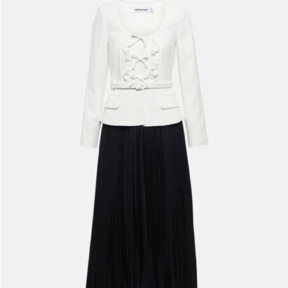 Self portrait midi dress